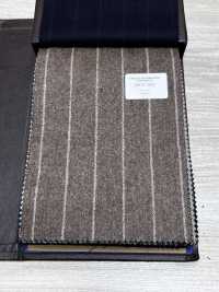 56CN5202 CANONICO ORIGINAL Franela de lana Raya marrón/beige[Textil] CANÓNICO Más fotos