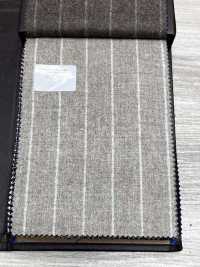 56CN5203 Franela de lana CANONICO ORIGINAL a rayas beige/blanco roto[Textil] CANÓNICO Más fotos