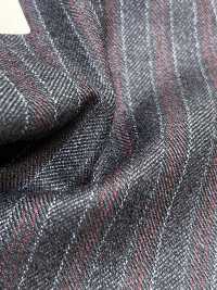 56CN5229 CANONICO 21 MOULINE SAXONY Raya azul marino/roja[Textil] CANÓNICO Más fotos