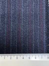56CN5229 CANONICO 21 MOULINE SAXONY Raya azul marino/roja[Textil] CANÓNICO Más fotos