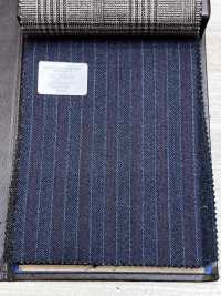 56CN5229 CANONICO 21 MOULINE SAXONY Raya azul marino/roja[Textil] CANÓNICO Más fotos
