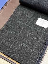 56CN5232 CANONICO WOOL SILK & LINEN TEJIDO DE SASTRERÍA ELEGANTE Verde/Marfil Cuadros ventana[Textil] CANÓNICO Más fotos