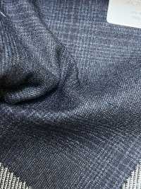 56CN5289 CANONICO tropical afieltrado cuadros Glen azul marino[Textil] CANÓNICO Más fotos