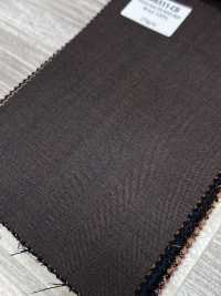 SR6511-CB Estándar de fabricación japonesa Premium Super 120's de hilado sencillo elástico Solaro pana marrón [Textil] HOSOI SYOJI Más fotos