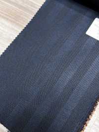 SK6512-GR Tejido elástico de seda y lana, fabricado en Japón, con rayas marrones[Textil] HOSOI SYOJI Más fotos