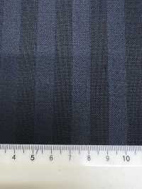 SK6512-GR Tejido elástico de seda y lana, fabricado en Japón, con rayas marrones[Textil] HOSOI SYOJI Más fotos