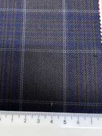 SK6531-BR Cuadro marrón elástico de seda y lana hecho en Japón[Textil] HOSOI SYOJI Más fotos