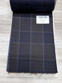 SK6531-BR Cuadro marrón elástico de seda y lana hecho en Japón[Textil] HOSOI SYOJI Más fotos