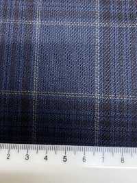 SK6531-GR Hecho en Japón, cuadros verdes elásticos de seda y lana[Textil] HOSOI SYOJI Más fotos