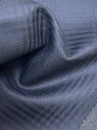 PR6531-NV Estándar fabricado en Japón, premium Super 120's, raya elástica de hilo sencillo, azul marino[Textil] HOSOI SYOJI Más fotos