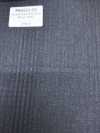 PR6531-CG Estándar doméstico Premium Super120's de un solo hilo, elástico, a rayas, gris carbón pana