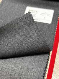 3ML4471 26AW MIYUKI ESSENTIALS Sarga elástica gris carbón liso[Textil] Fábricas De Lana Miyuki Más fotos
