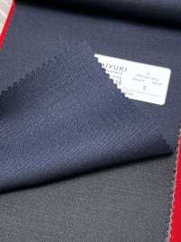 3ML4526 26AW MIYUKI Tejido MIYUKI ESSENTIALS Sarga elástica azul marino liso[Textil] Fábricas De Lana Miyuki Más fotos
