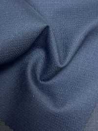 3ML4526 26AW MIYUKI Tejido MIYUKI ESSENTIALS Sarga elástica azul marino liso[Textil] Fábricas De Lana Miyuki Más fotos