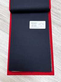 3ML4526 26AW MIYUKI Tejido MIYUKI ESSENTIALS Sarga elástica azul marino liso[Textil] Fábricas De Lana Miyuki Más fotos