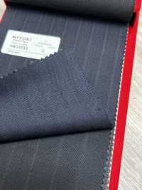 4MG4550 26AW MARUNOUCHI Sarga a rayas marino[Textil] Fábricas De Lana Miyuki Más fotos