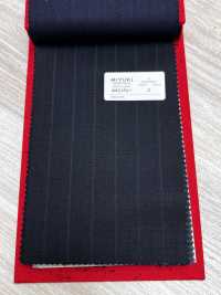 4MG4561 26AW MARUNOUCHI Sarga a rayas marino[Textil] Fábricas De Lana Miyuki Más fotos