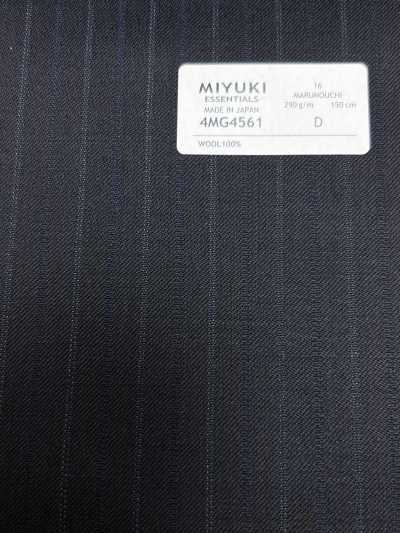 4MG4561 26AW MARUNOUCHI Sarga a rayas marino