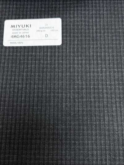 4MG4616 26AW MARUNOUCHI Sarga Cuadro gris carbón