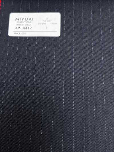 4ML4412 26AW THE CITY Sarga con rayas azul marino