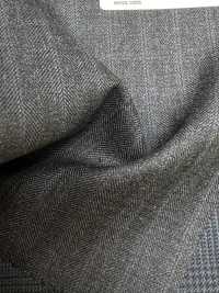4ML4445 26AW THE CITY Sarga a rayas gris carbón y gris cielo[Textil] Fábricas De Lana Miyuki Más fotos