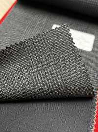 4ML4460 26AW THE CITY Sarga a cuadros gris carbón y gris cielo[Textil] Fábricas De Lana Miyuki Más fotos