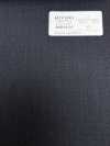 4MR4634 26AW Super100's × Cachemira azul marino sin estampado