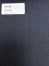 4MR4660 26AW Super100's × CASHIMERE rayas azul marino