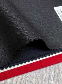 4MR4671 26AW Super100's × cachemira marrón oscuro a rayas[Textil] Fábricas De Lana Miyuki Más fotos