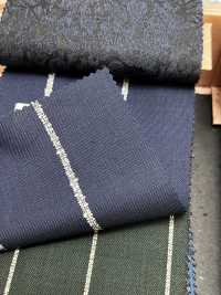 AR6548 ARISTON Super130's azul marino × raya blanca[Textil] HOSOI SYOJI Más fotos