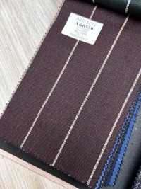 AR6550 ARISTON Super130's raya marrón y blanca[Textil] HOSOI SYOJI Más fotos