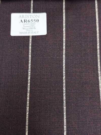 AR6550 ARISTON Super130's raya marrón y blanca