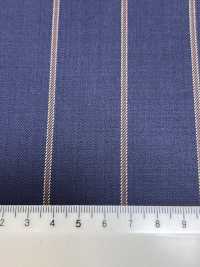 AR6551 ARISTON Super 130's Rayas azul marino × marrón[Textil] HOSOI SYOJI Más fotos