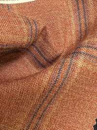 AR6556 ARISTON Super130's cuadro naranja[Textil] HOSOI SYOJI Más fotos