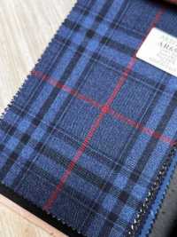 AR6557 ARISTON Super130's cuadro azul marino[Textil] HOSOI SYOJI Más fotos