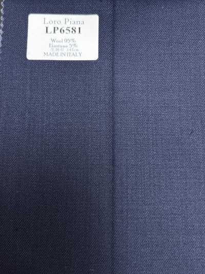 LP6581 Loro Piana azul marino sin estampado