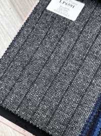 LP6591 Loro Piana a rayas grises[Textil] HOSOI SYOJI Más fotos