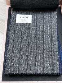 LP6591 Loro Piana a rayas grises[Textil] HOSOI SYOJI Más fotos