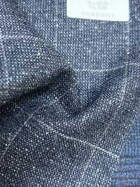 LP6592 Loro Piana cuadro azul marino[Textil] HOSOI SYOJI Más fotos