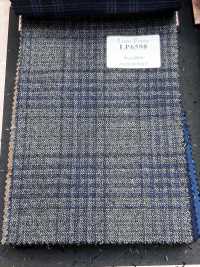 LP6598 Loro Piana Cuadros gris x azul marino[Tela] HOSOI SYOJI Más fotos