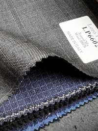 LP6602 Loro Piana Super 130's cuadro gris[Tela] HOSOI SYOJI Más fotos