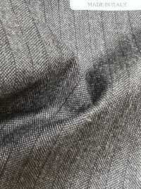 LP6608 Loro Piana Super130's raya marrón[Textil] HOSOI SYOJI Más fotos