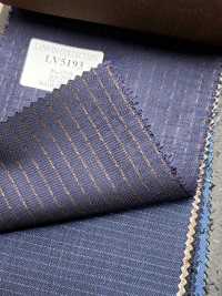 LV5193 LANVIN COLLECTION Rayas azul marino × marrón[Textil] HOSOI SYOJI Más fotos