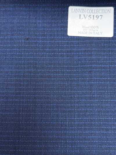 LV5197 LANVIN COLLECTION Rayas horizontales azul marino