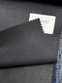 EZ6502 Ermenegildo Zegna TROFEO liso azul marino oscuro[Tela] HOSOI SYOJI Más fotos