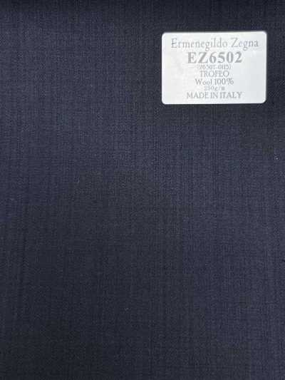 EZ6502 Ermenegildo Zegna TROFEO liso azul marino oscuro