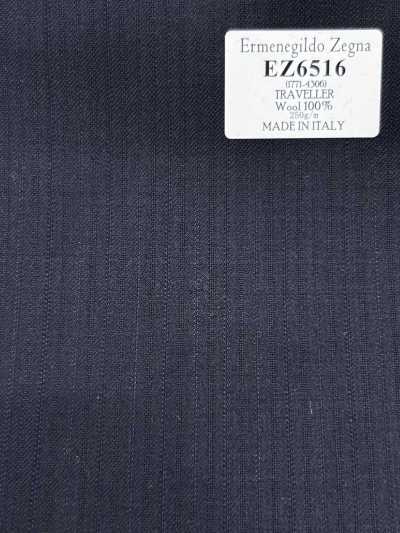 EZ6516 Ermenegildo Zegna TRAVELLER raya azul marino