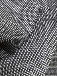 DM6144 DORMEUIL QUEEN Super100's Patrón Sashiko Negro y Blanco[Tela] HOSOI SYOJI Más fotos