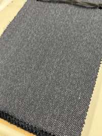 NWD010-341 NIKKE Nikke Textile Co., Ltd. denim de lana azul marino liso NIKKE Más fotos