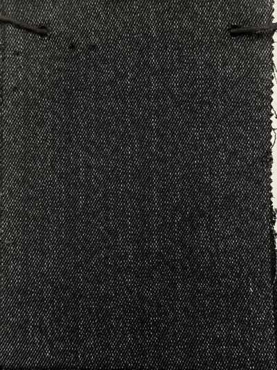 NWD010-341 NIKKE Nikke Textile Co., Ltd. denim de lana azul marino liso